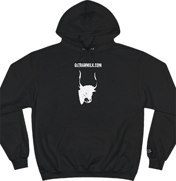 Get Raw Milk Aurochs hoodie
